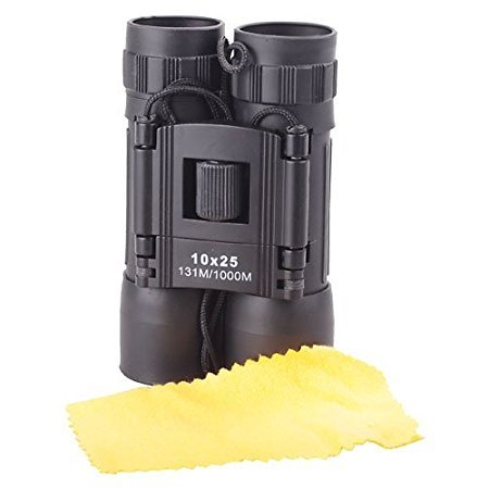 Compact Binoculars, Small Folding Binoculars, Easy Focus for Kids Adults Bird Watching Travel Hunting Concerts Sports, Waterproof Telescope with Strap Bag (10x25) Compact Binoculars, Small Folding Binoculars, Easy Focus for Kids Adults Bird Watching Travel Hunting Concerts Sports, Waterproof Telescope with Strap Bag (10x25)